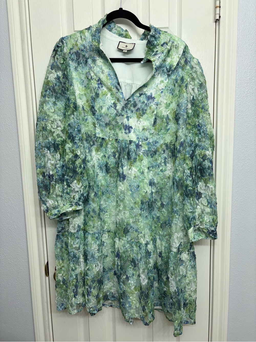 Tuckernuck Palmerston “Water Lilies” Organza Dress